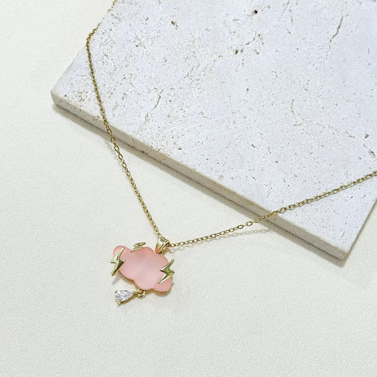 #10015 Copper Gold Plated Necklace
