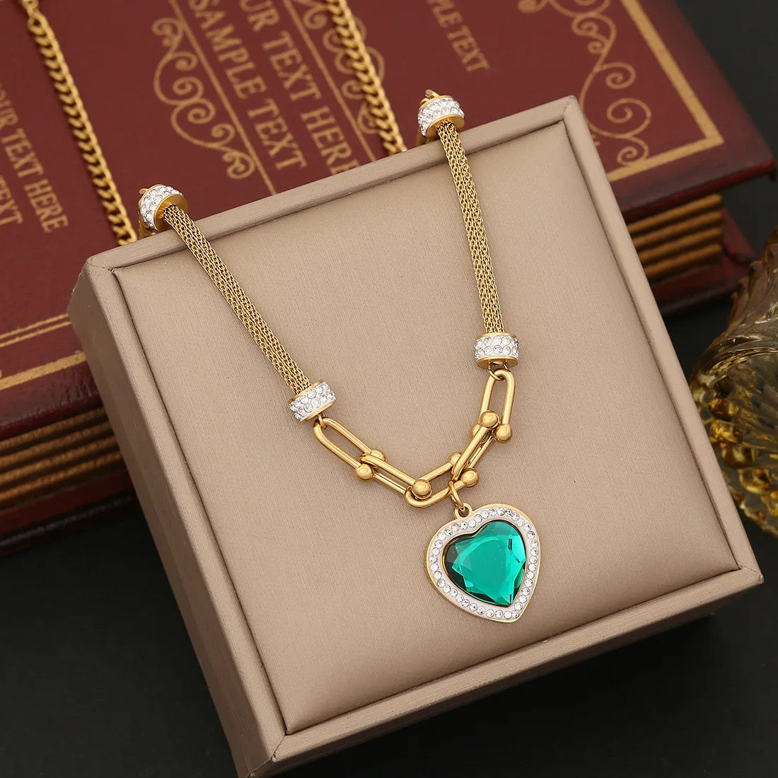 10376 gold plated necklace