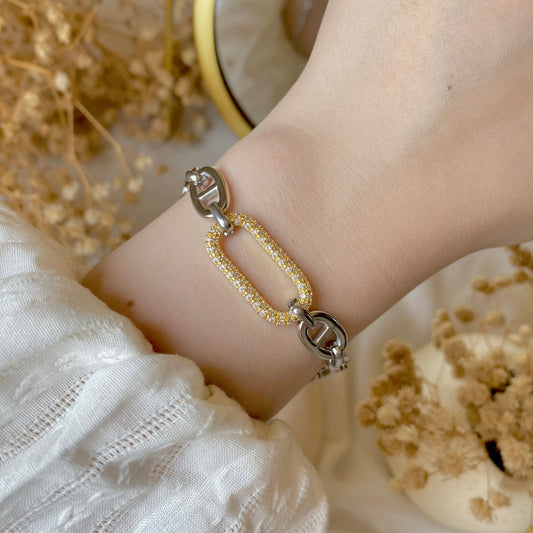 #30003 Copper Gold Plated Bracelet
