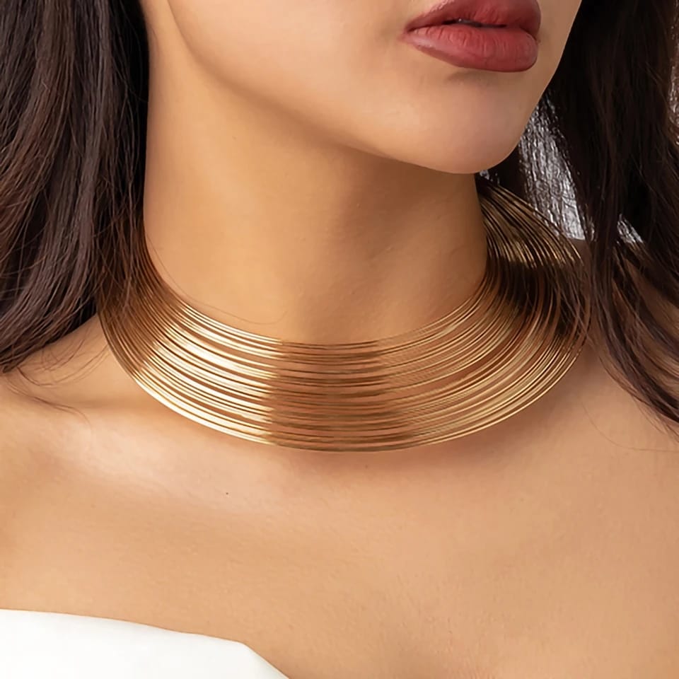 150001 Gold Plated Choker