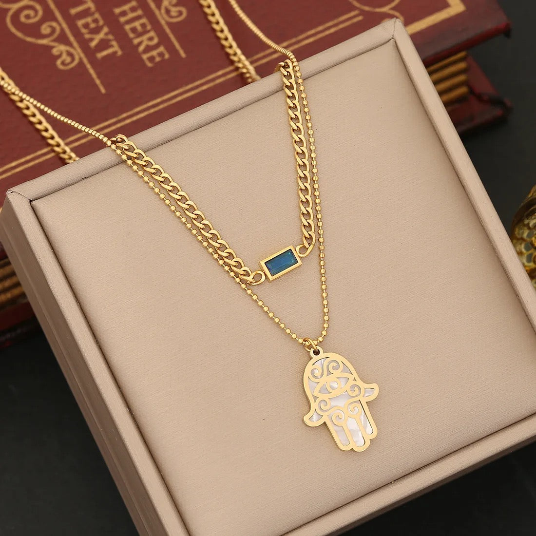 10313 gold plated necklace