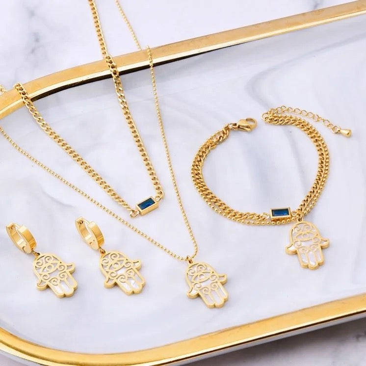 10313 gold plated necklace