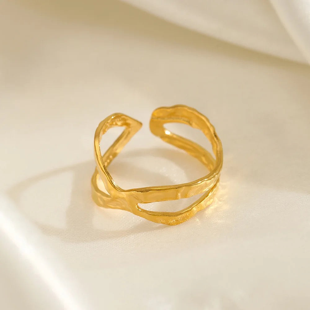 50141 Gold Plated Ring