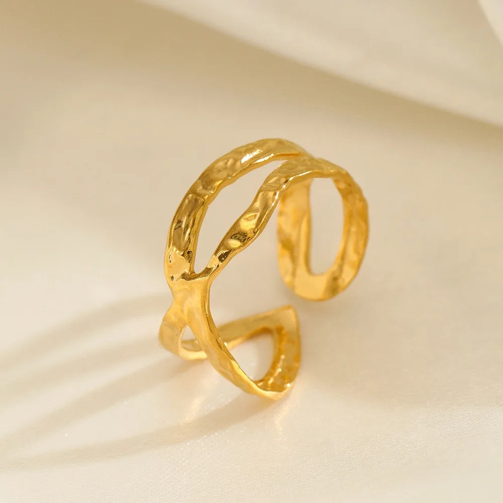 50141 Gold Plated Ring