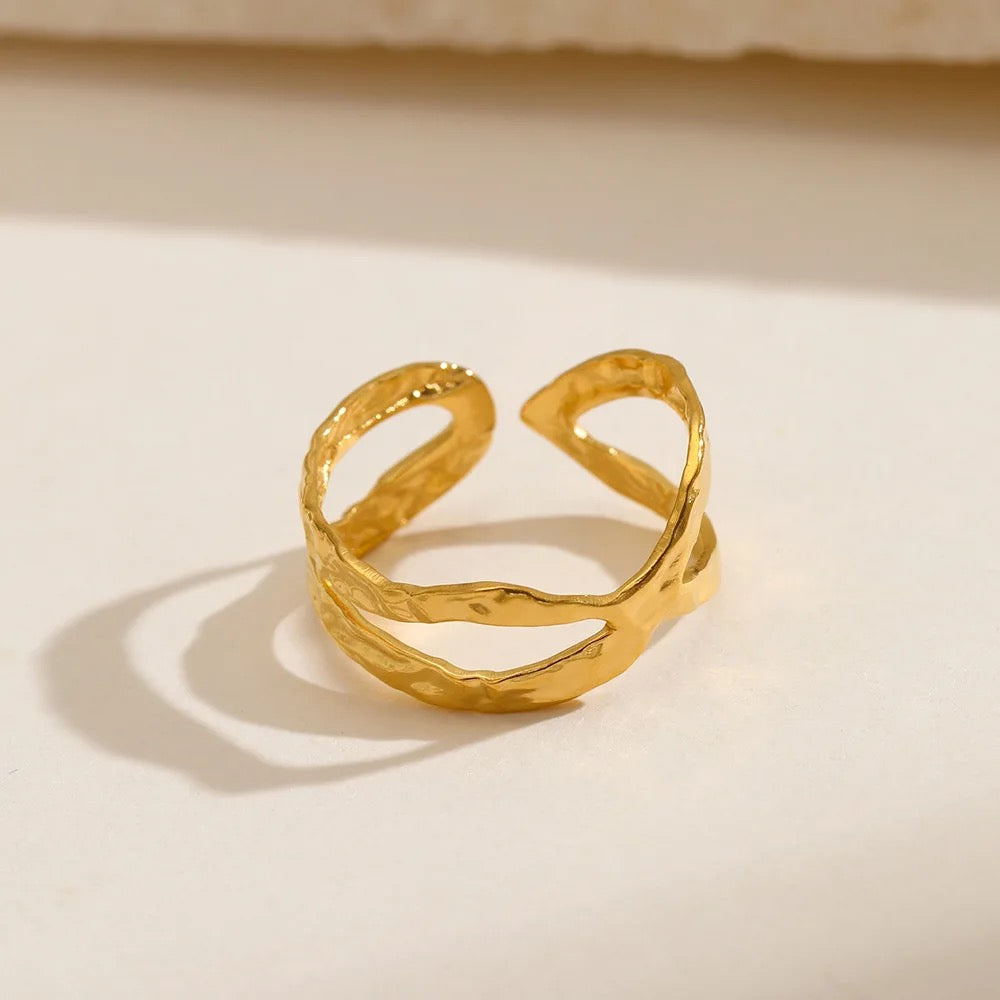 50141 Gold Plated Ring