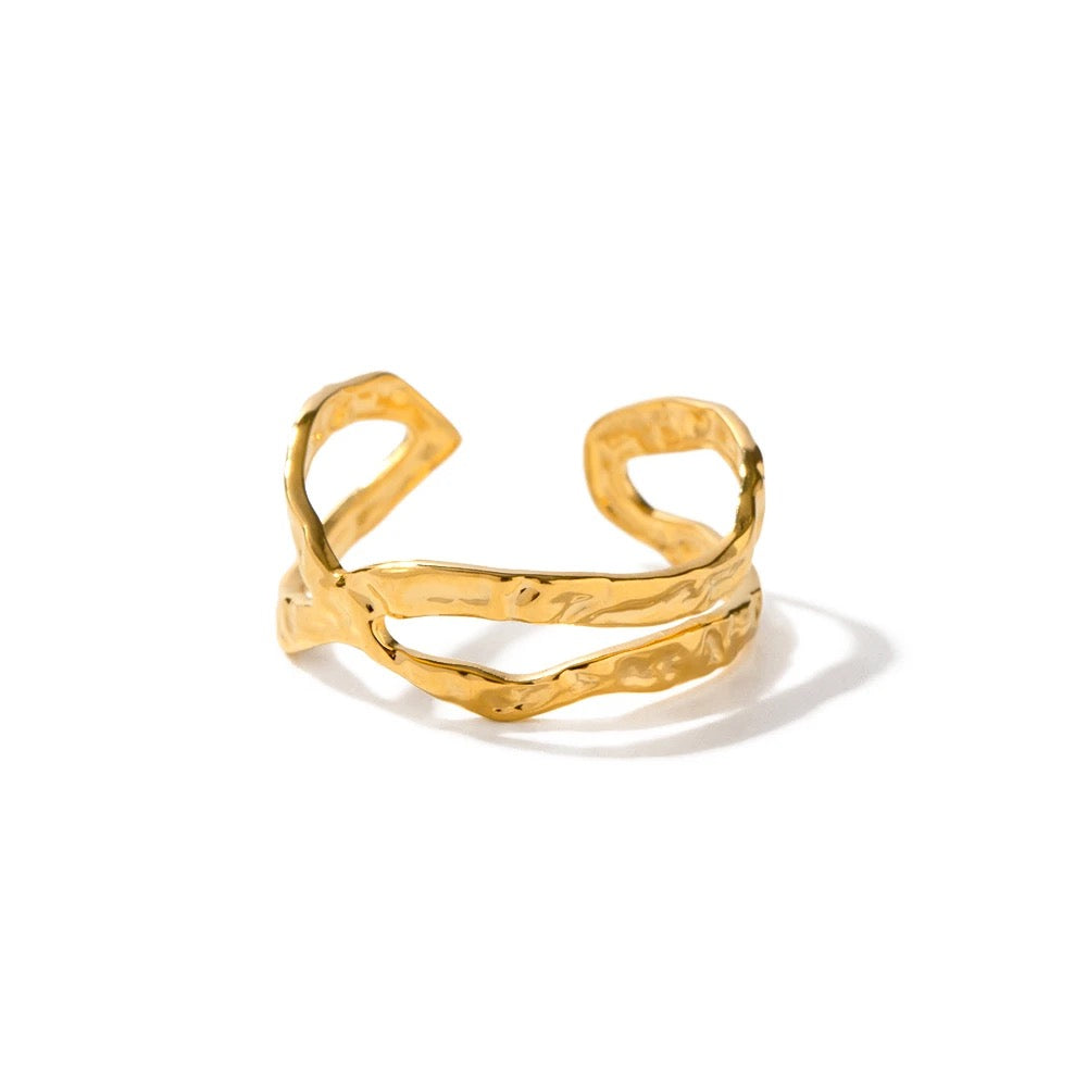 50141 Gold Plated Ring