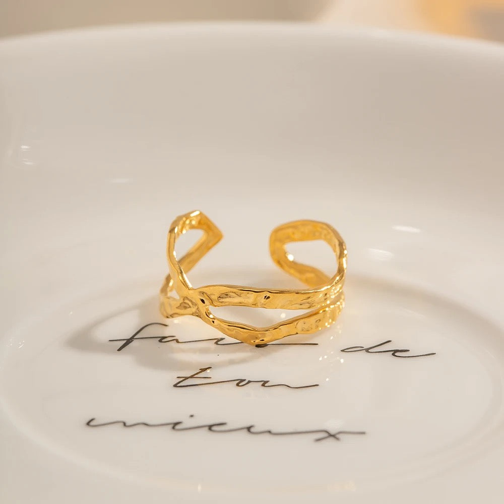 50141 Gold Plated Ring