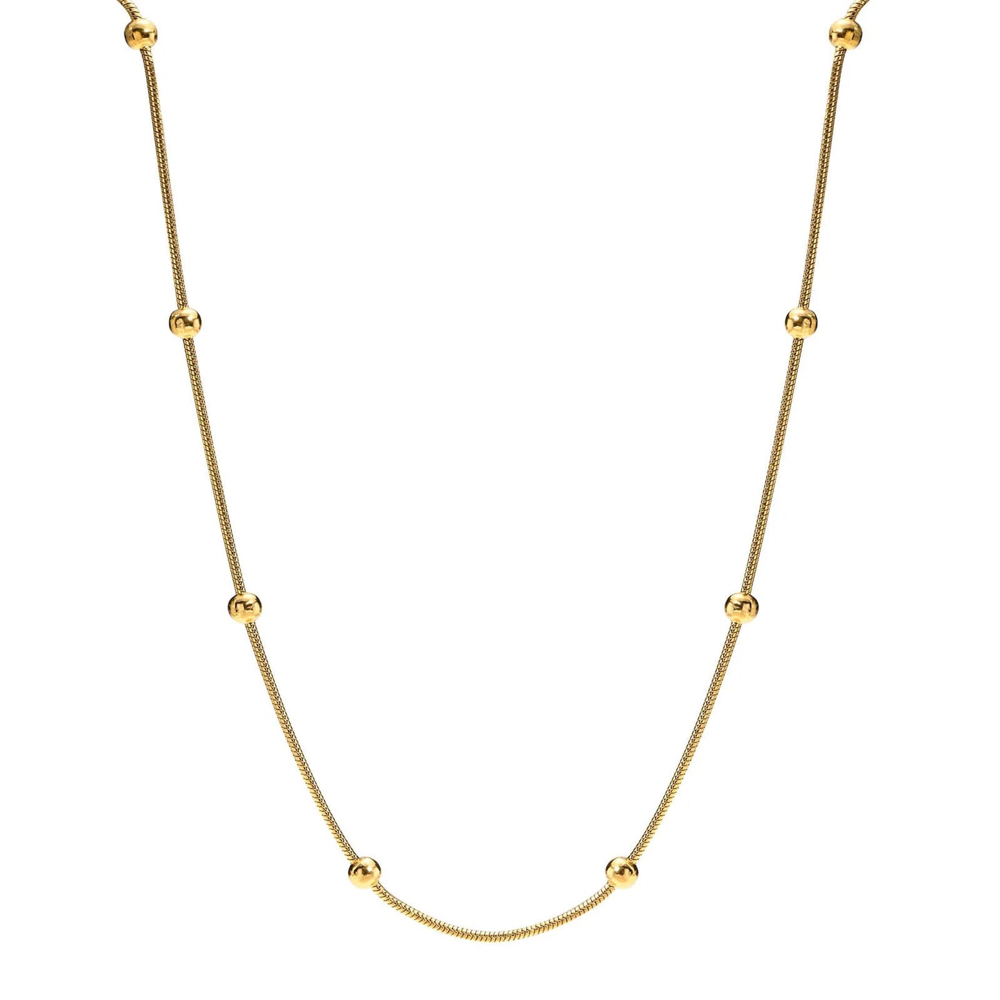 10316 gold plated necklace