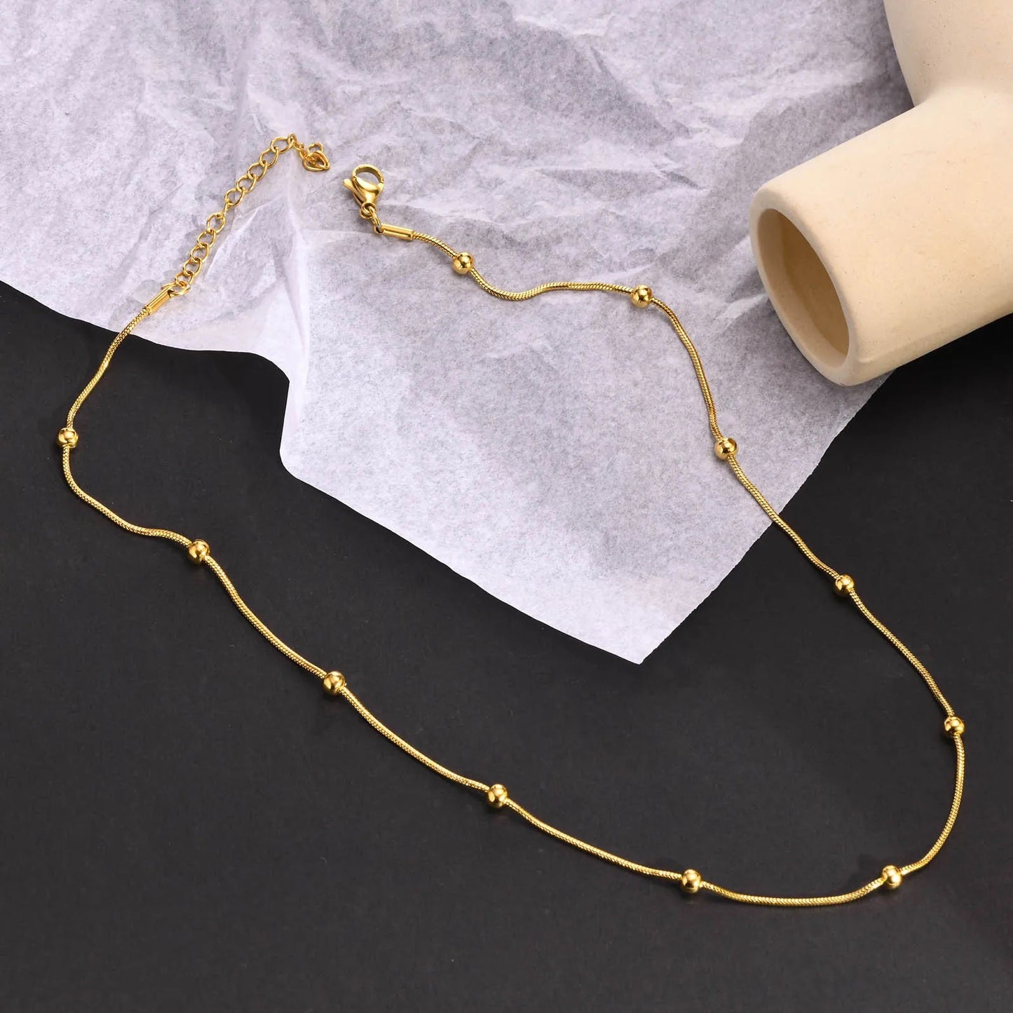 10316 gold plated necklace