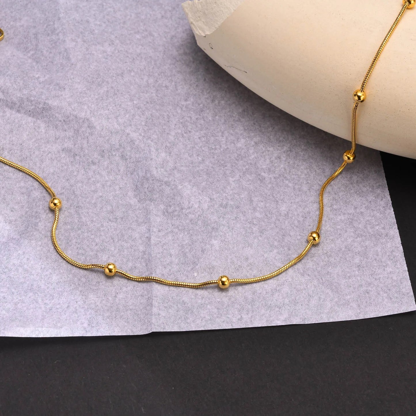 10316 gold plated necklace