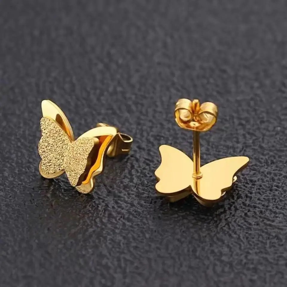 40074 Gold Plated Earrings