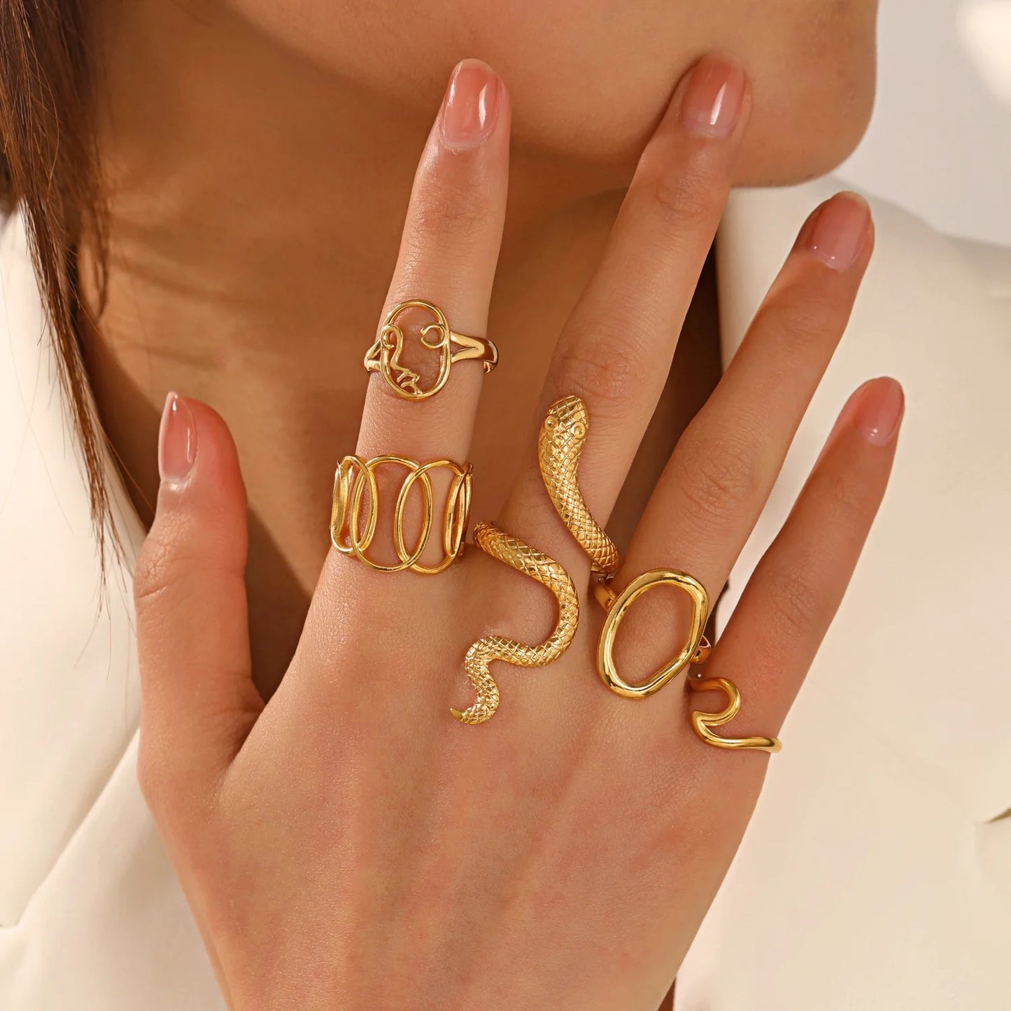 50137 Gold Plated Ring