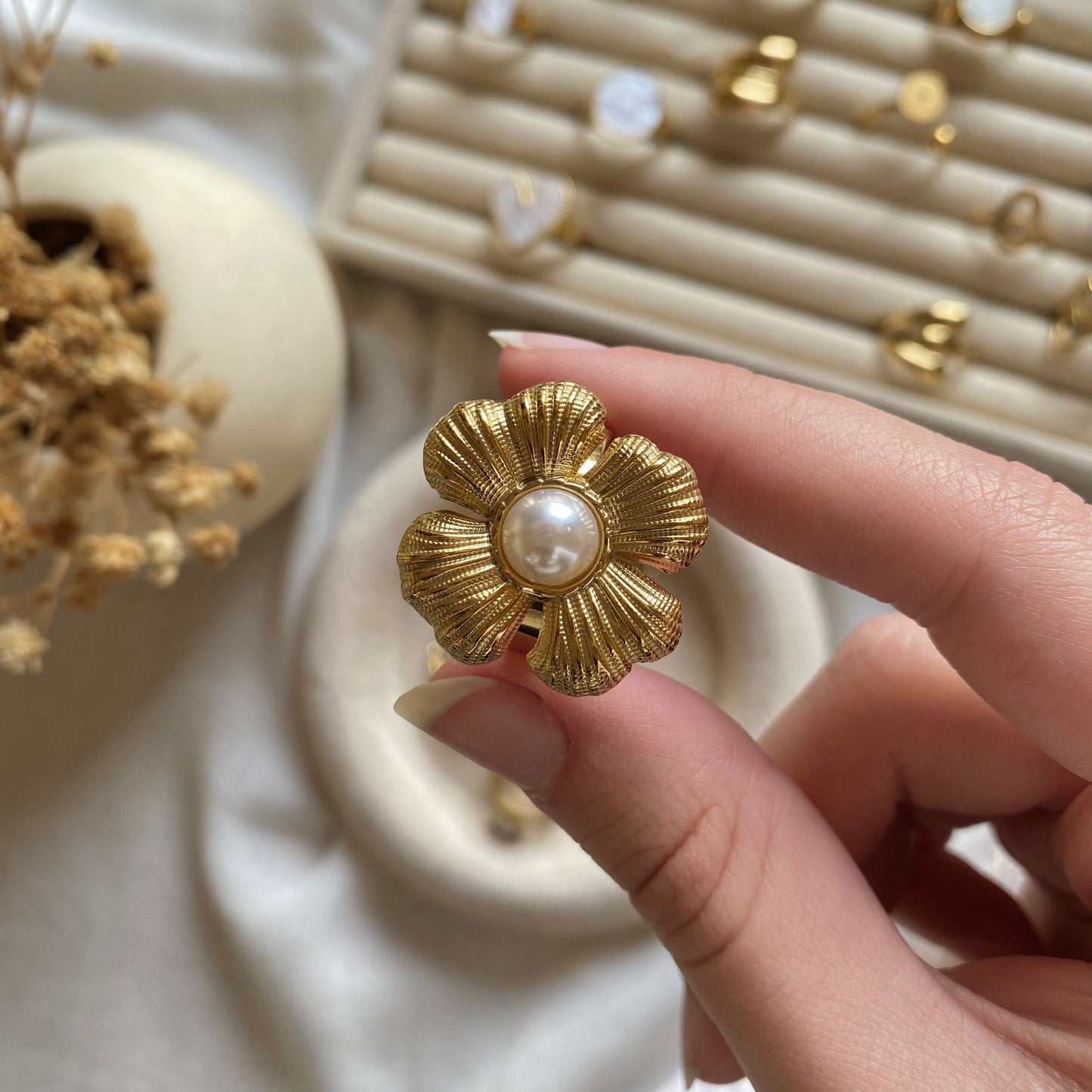 50618 Gold Plated Ring