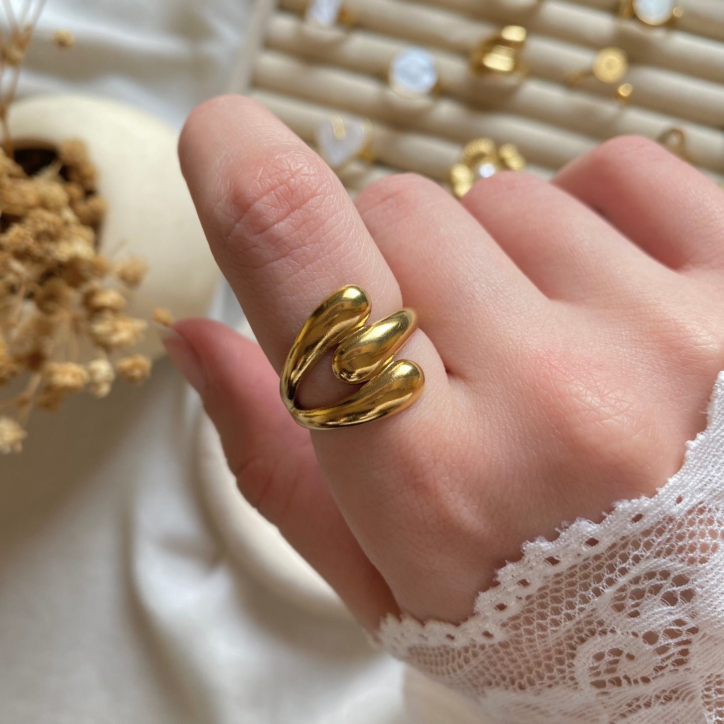 50620 Gold Plated Ring