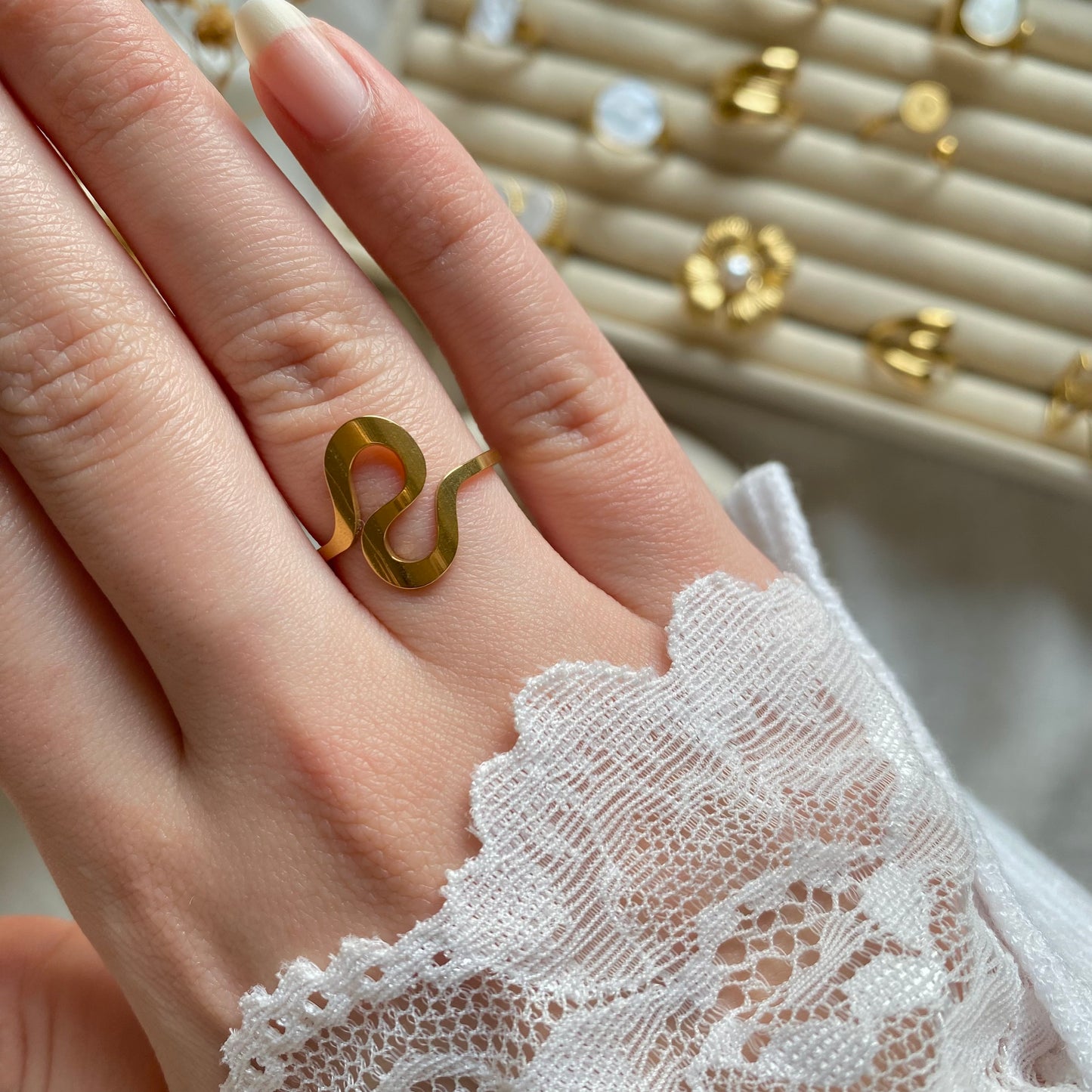 50621 Gold Plated Ring