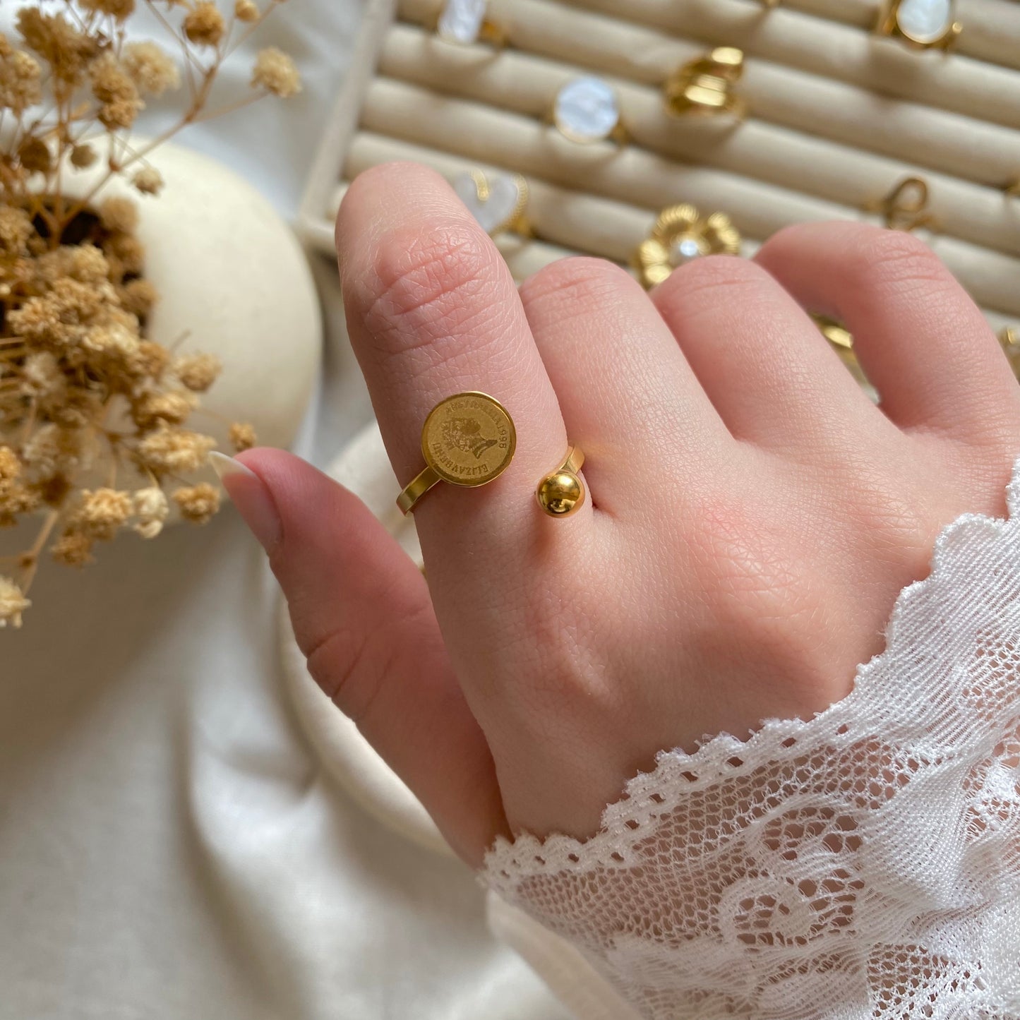 50623 Gold Plated Ring