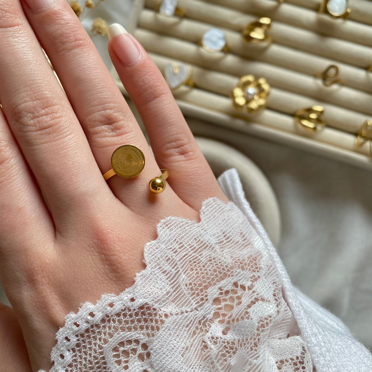 50623 Gold Plated Ring