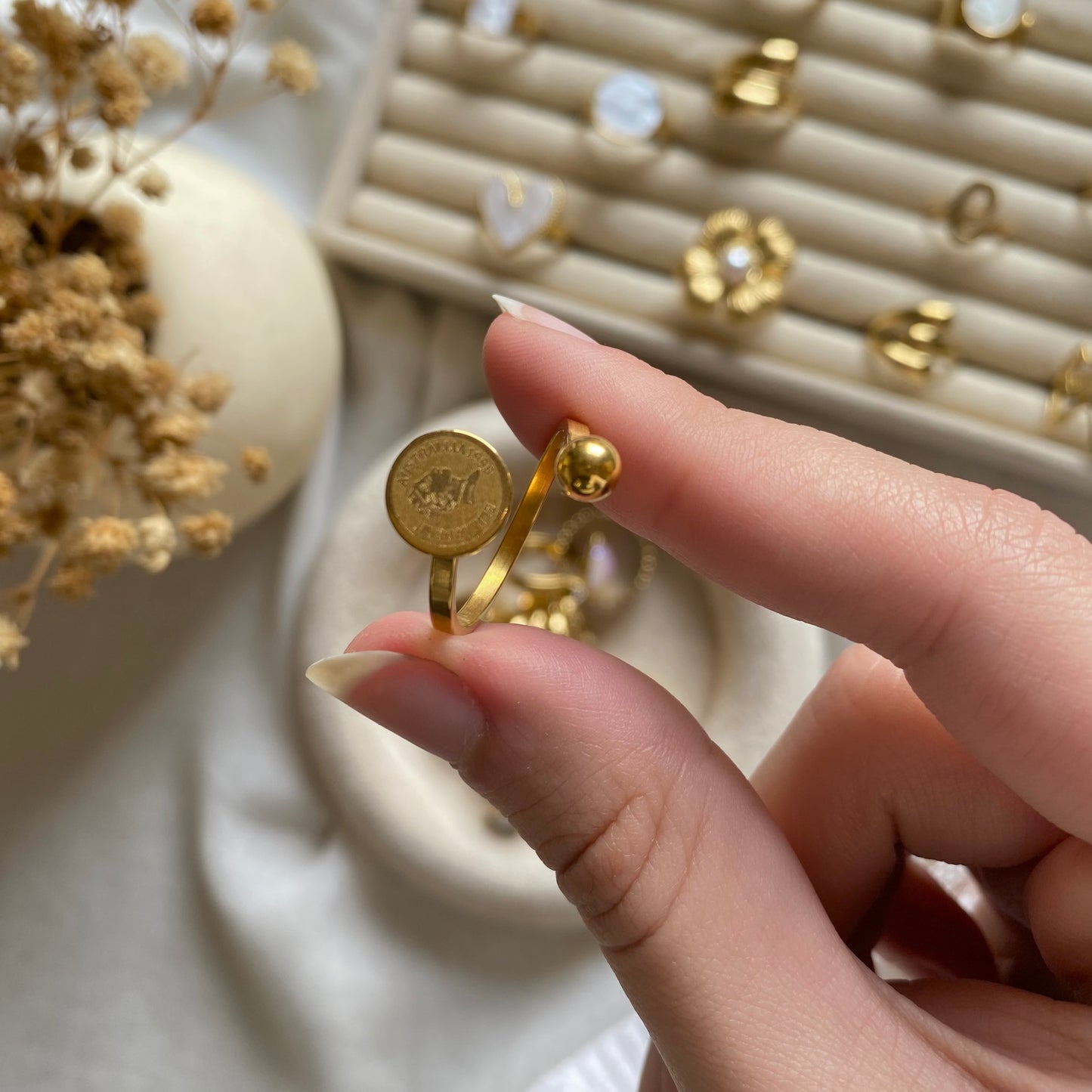 50623 Gold Plated Ring