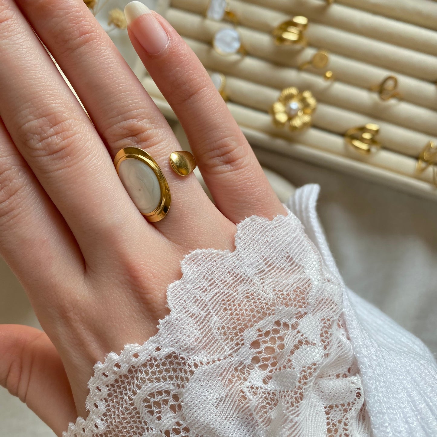 50628 Gold Plated Ring