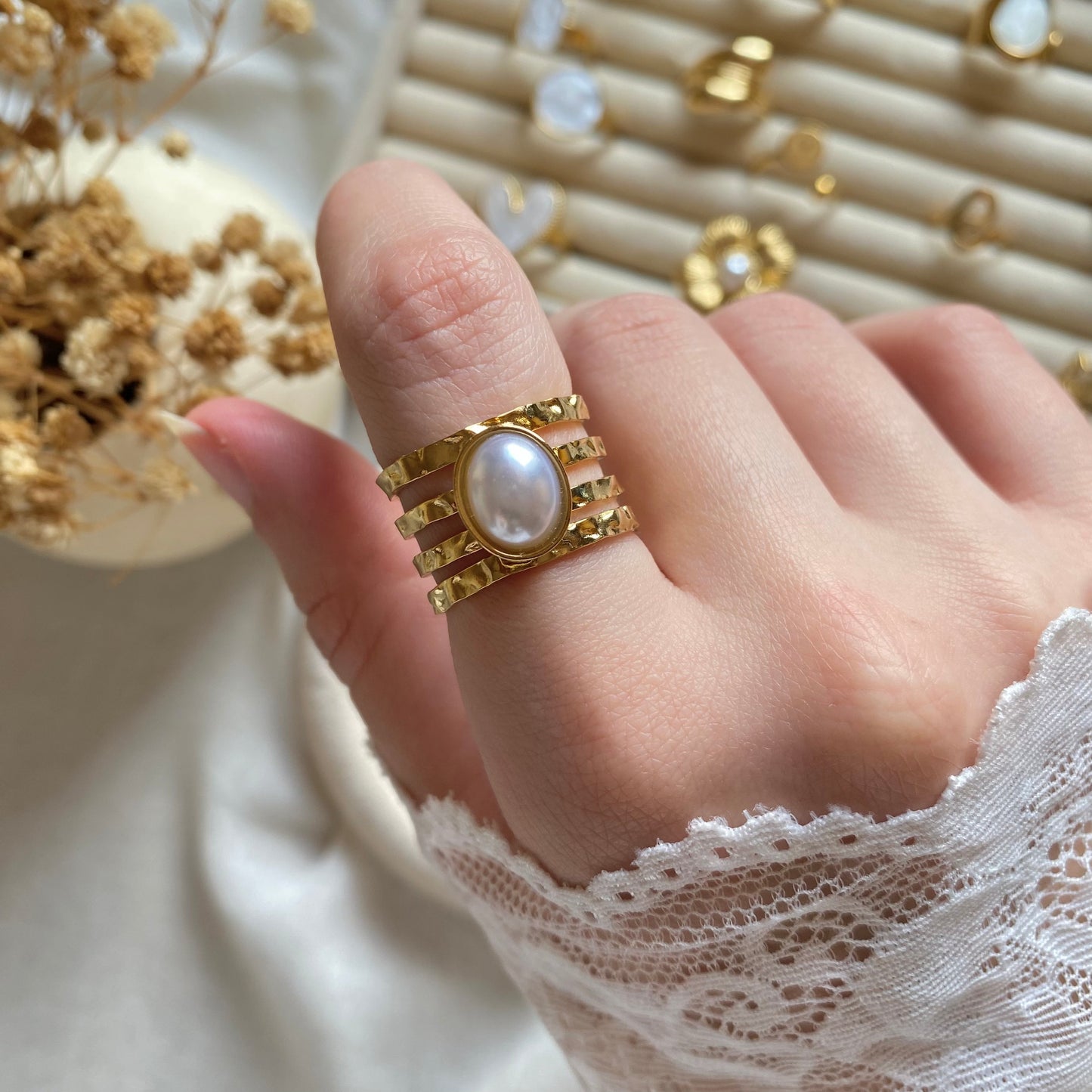 50631 Gold Plated Ring