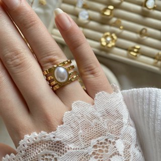50631 Gold Plated Ring
