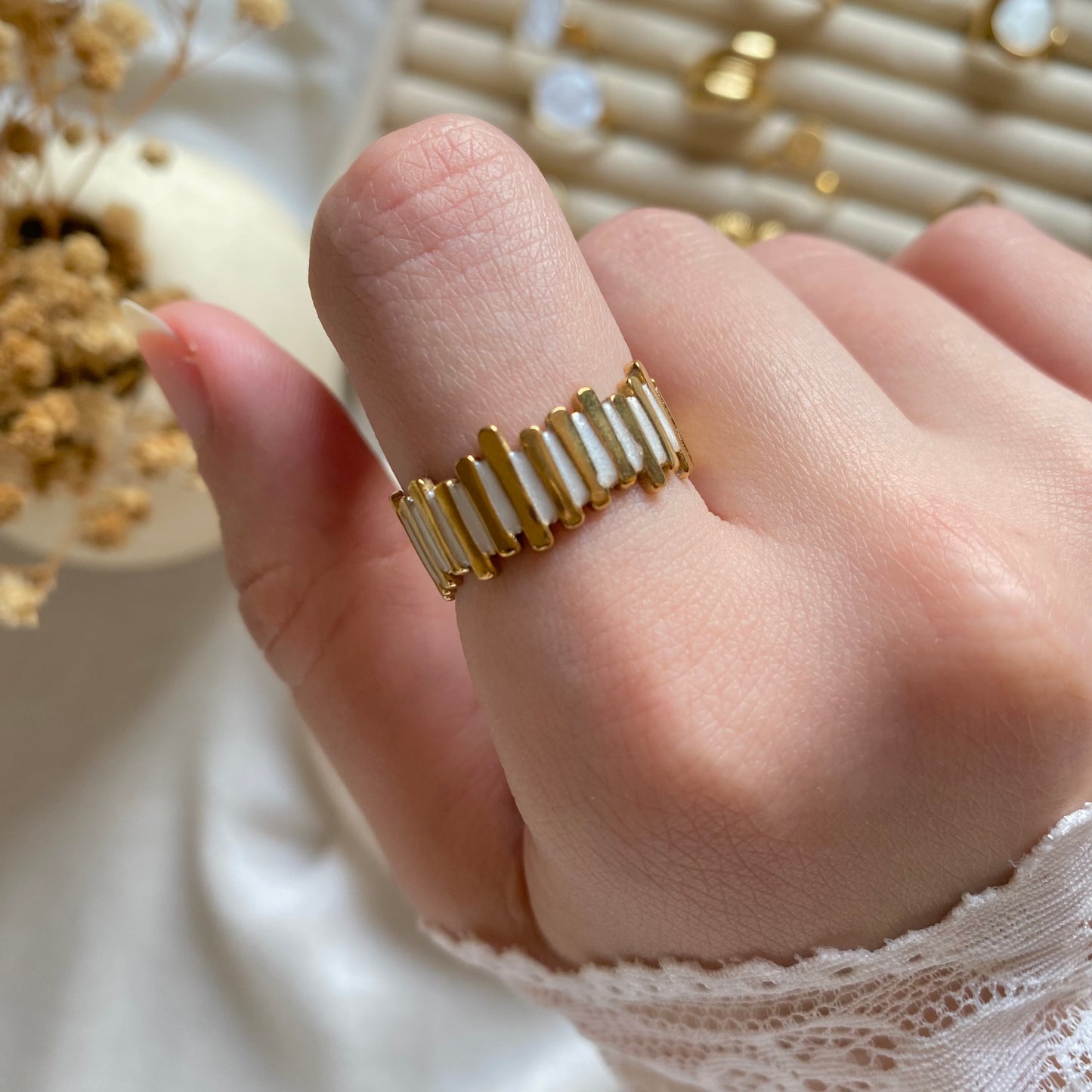 50633 Gold Plated Ring