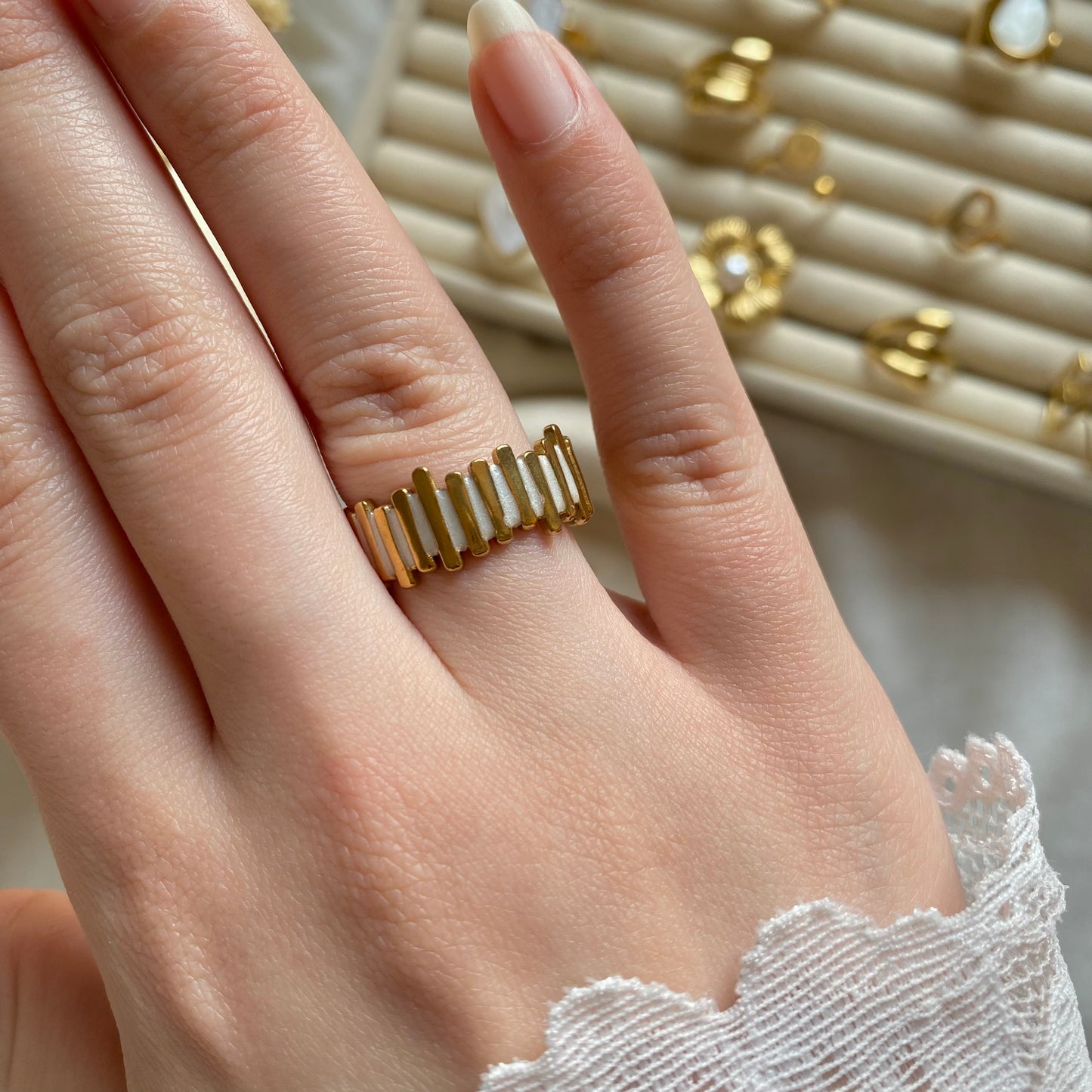 50633 Gold Plated Ring