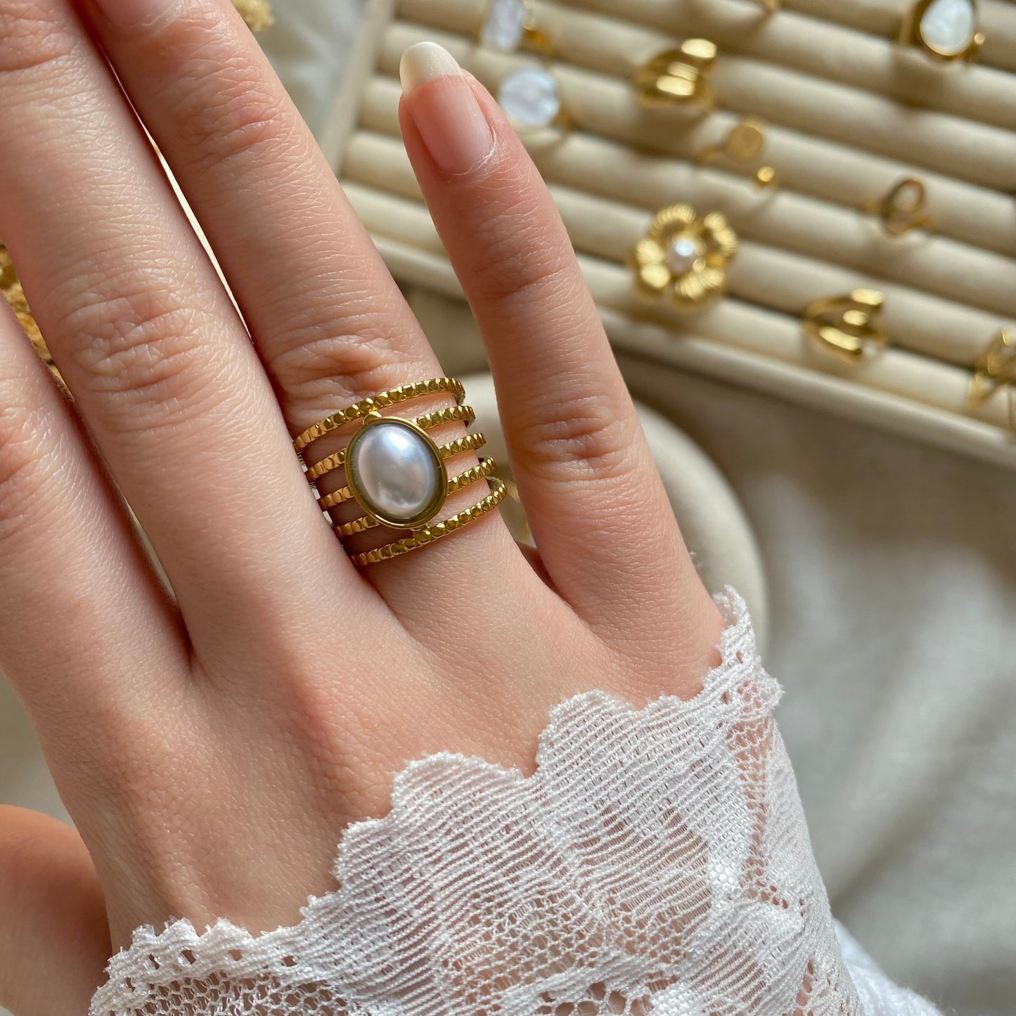 50634 Gold Plated Ring