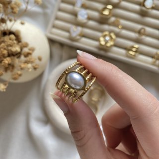 50634 Gold Plated Ring