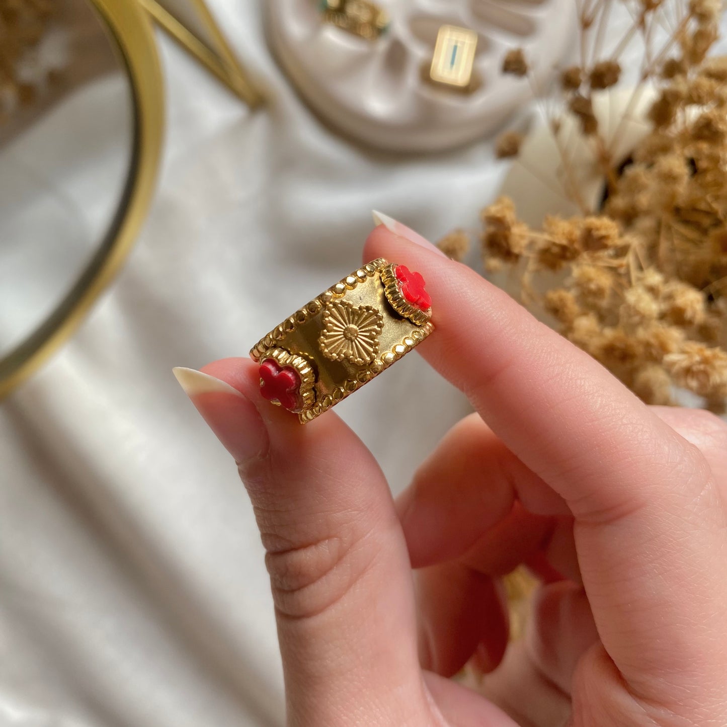 50638 Gold Plated Ring