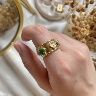 50638 Gold Plated Ring