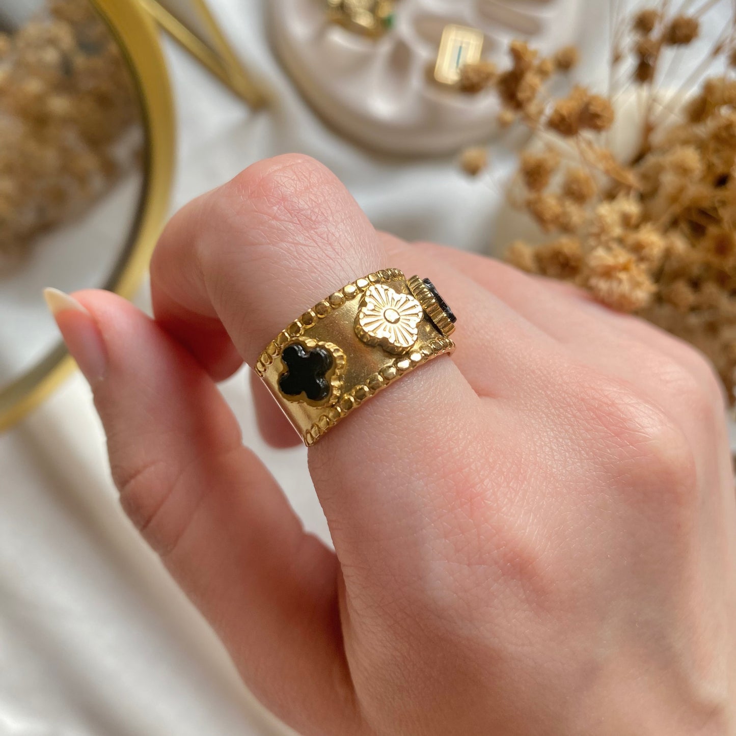 50638 Gold Plated Ring