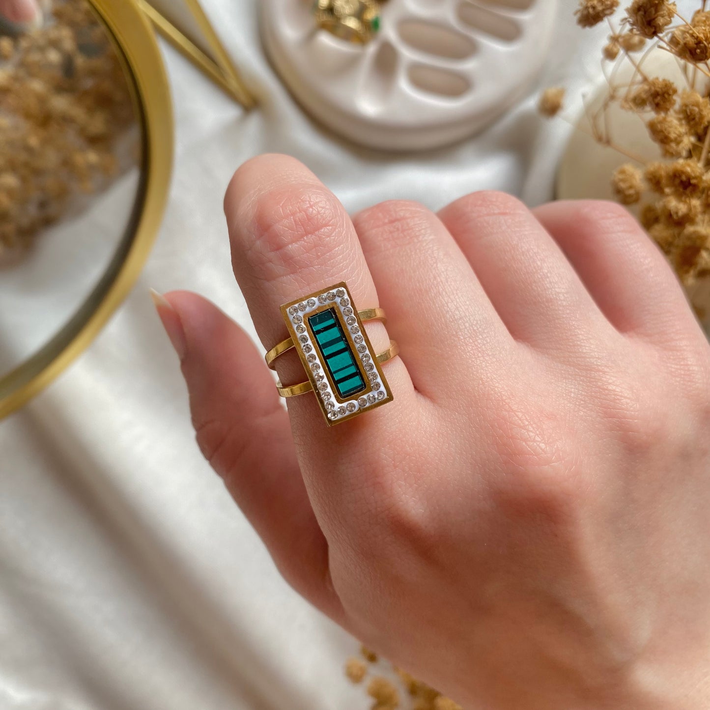 50639 Gold Plated Ring