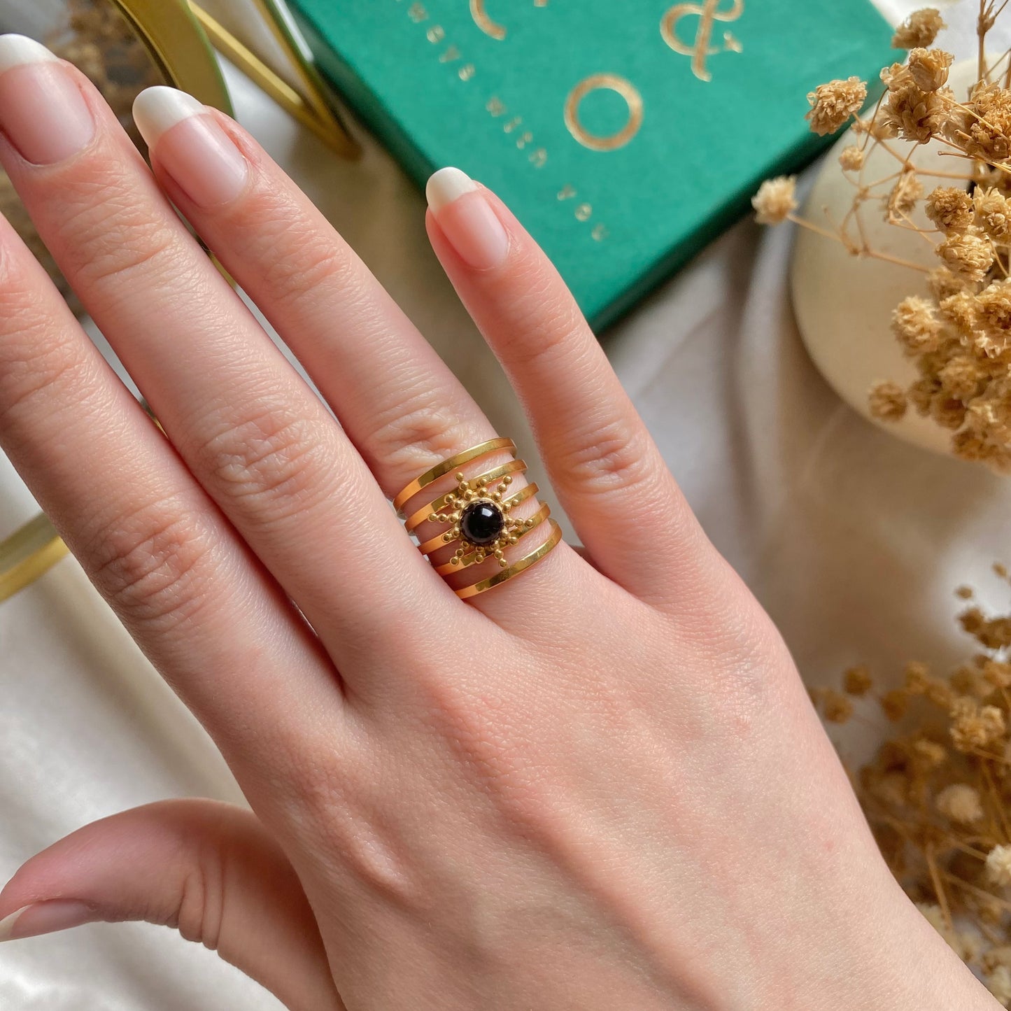 50640 Gold Plated Ring