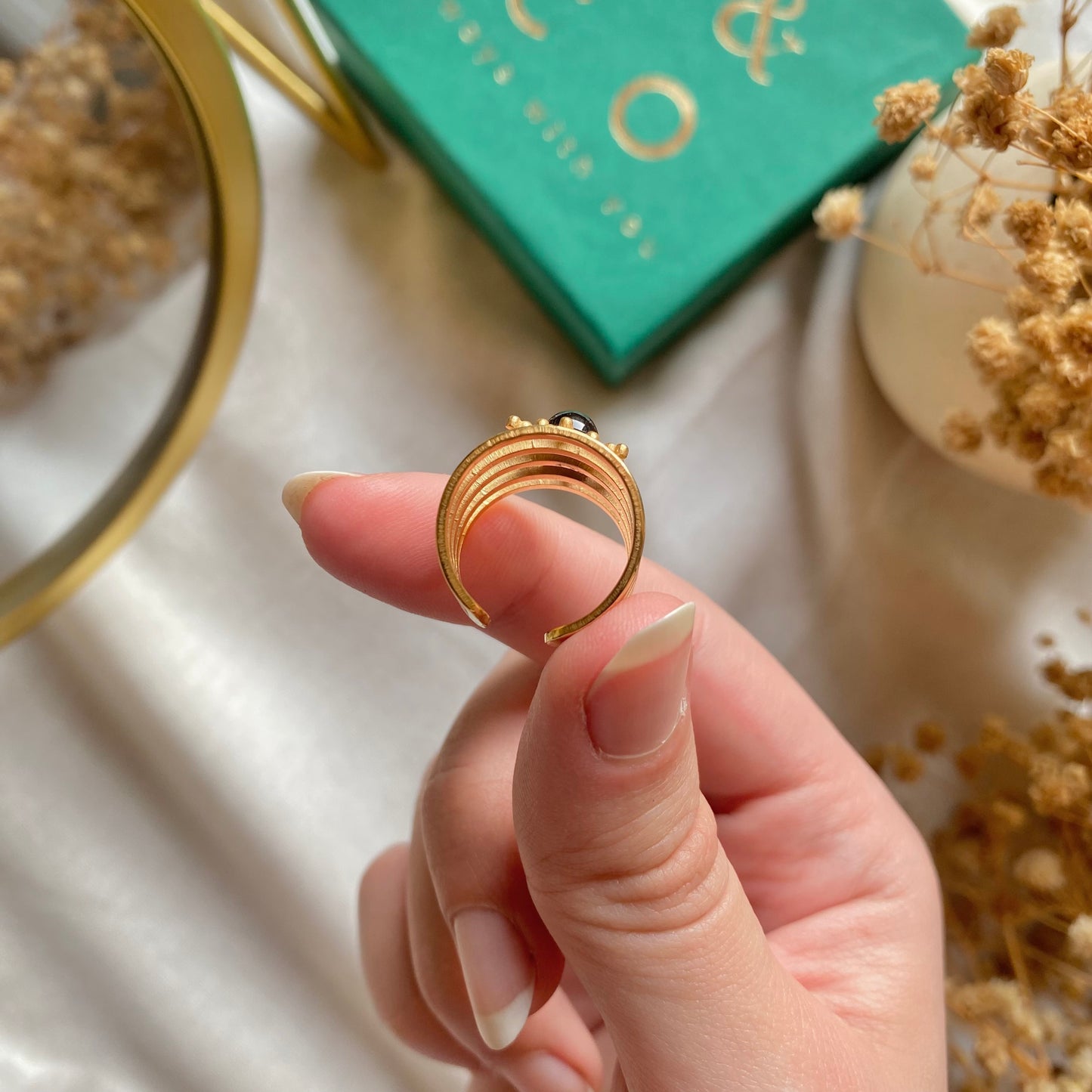 50640 Gold Plated Ring