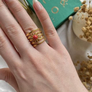 50640 Gold Plated Ring