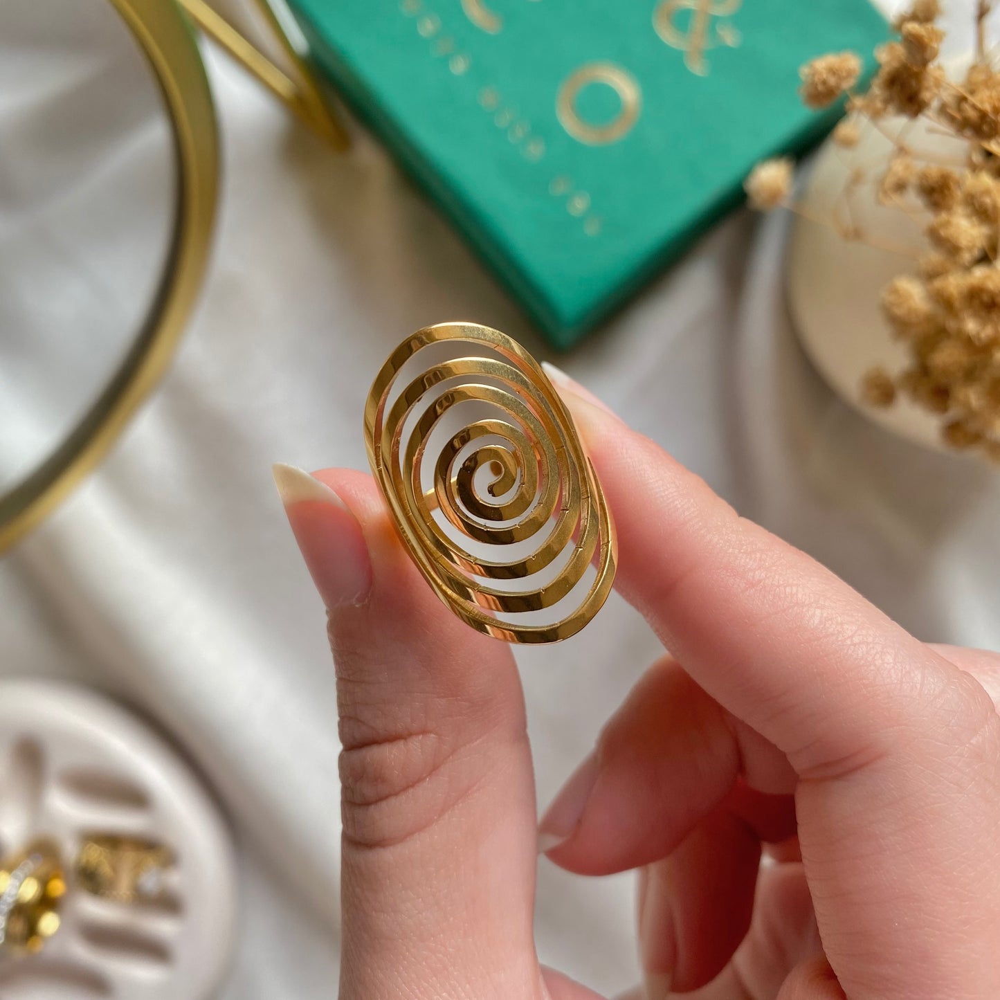 50641 Gold Plated Ring