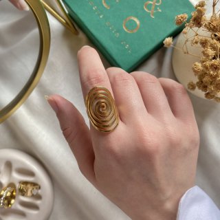 50641 Gold Plated Ring