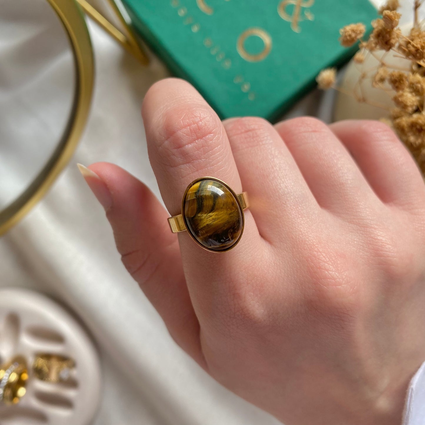 50642 Gold Plated Ring
