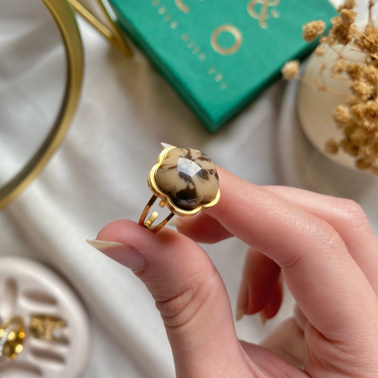 50643 Gold Plated Ring