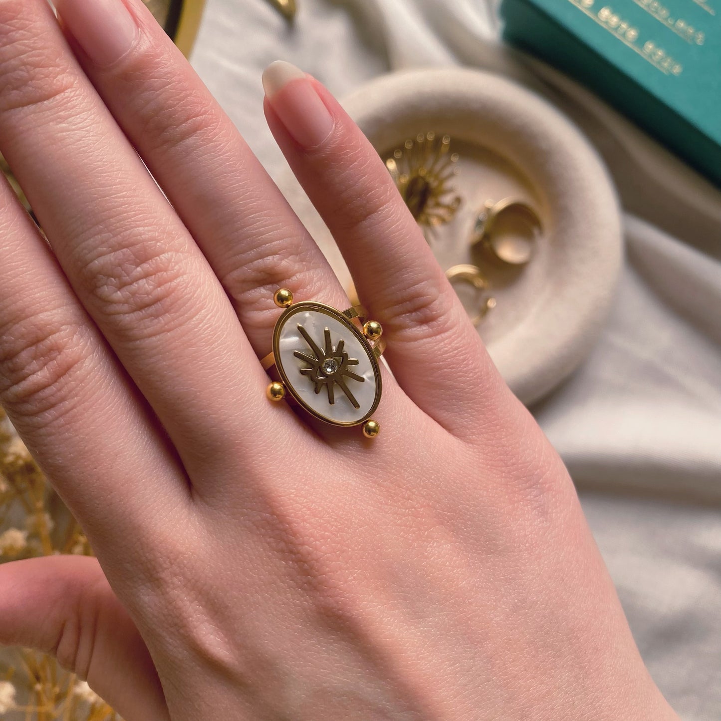 50655 Gold Plated Ring