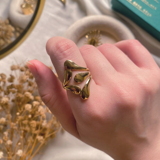 50654 Gold Plated Ring