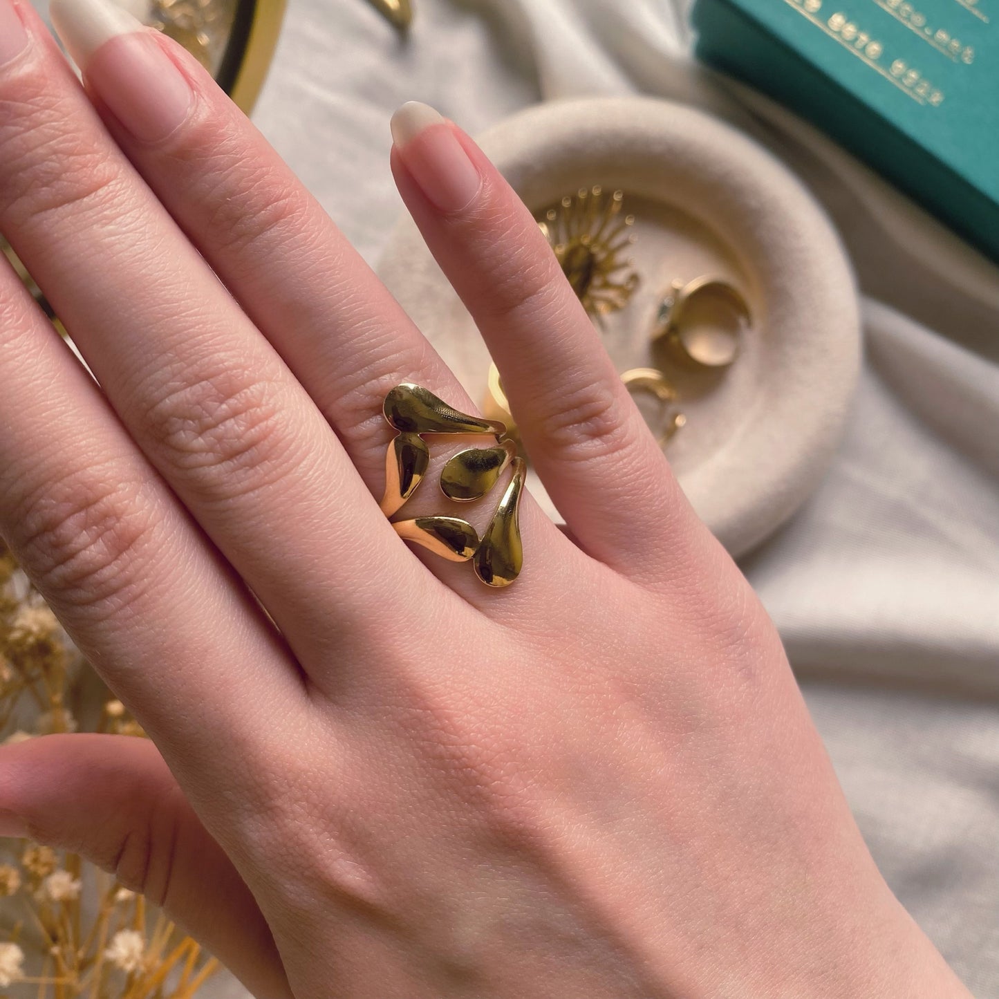50654 Gold Plated Ring
