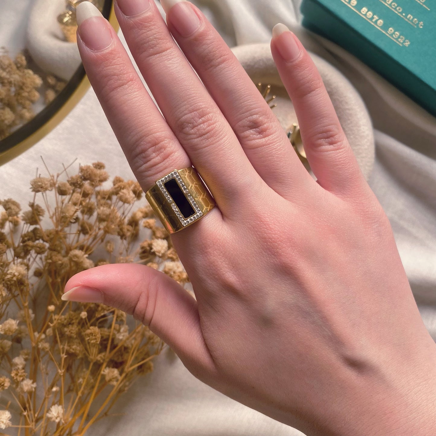 50653 Gold Plated Ring