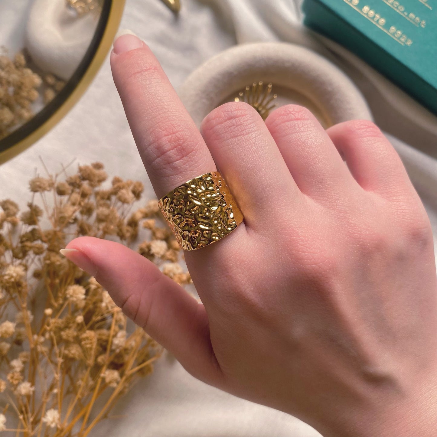 50651 Gold Plated Ring