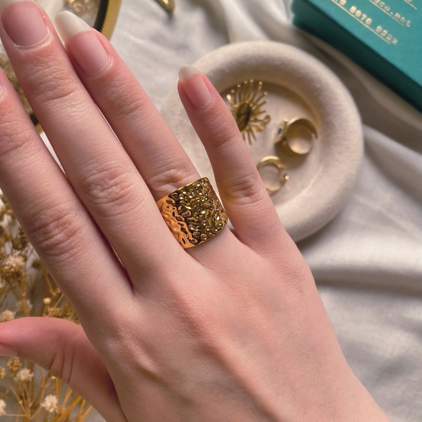 50651 Gold Plated Ring