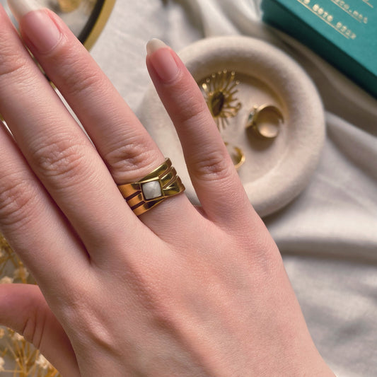 50648 Gold Plated Ring