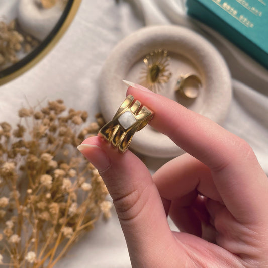 50648 Gold Plated Ring