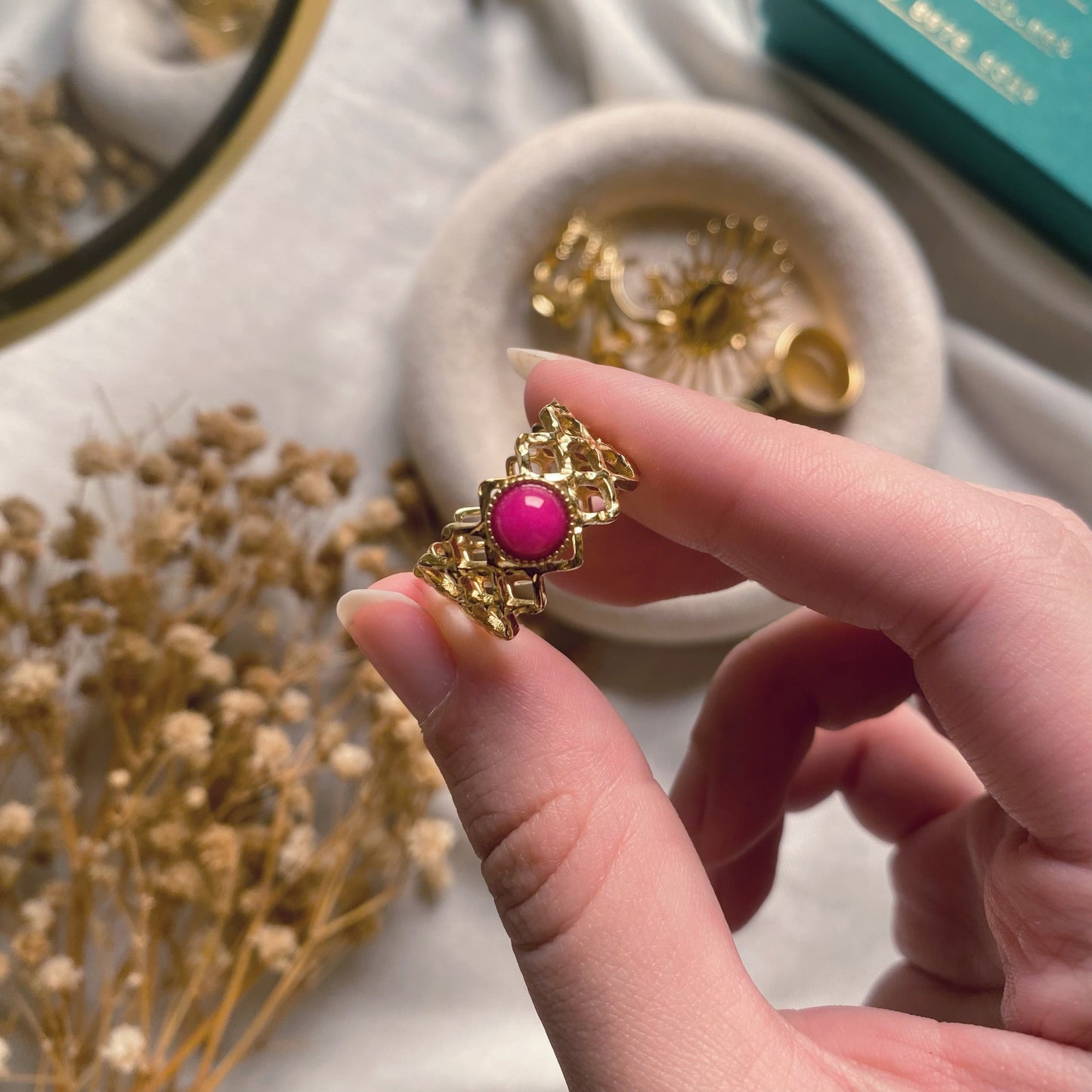 50645 Gold Plated Ring