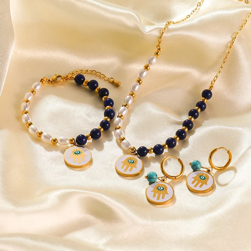 90010 Gold Plated 3 Pieces Set